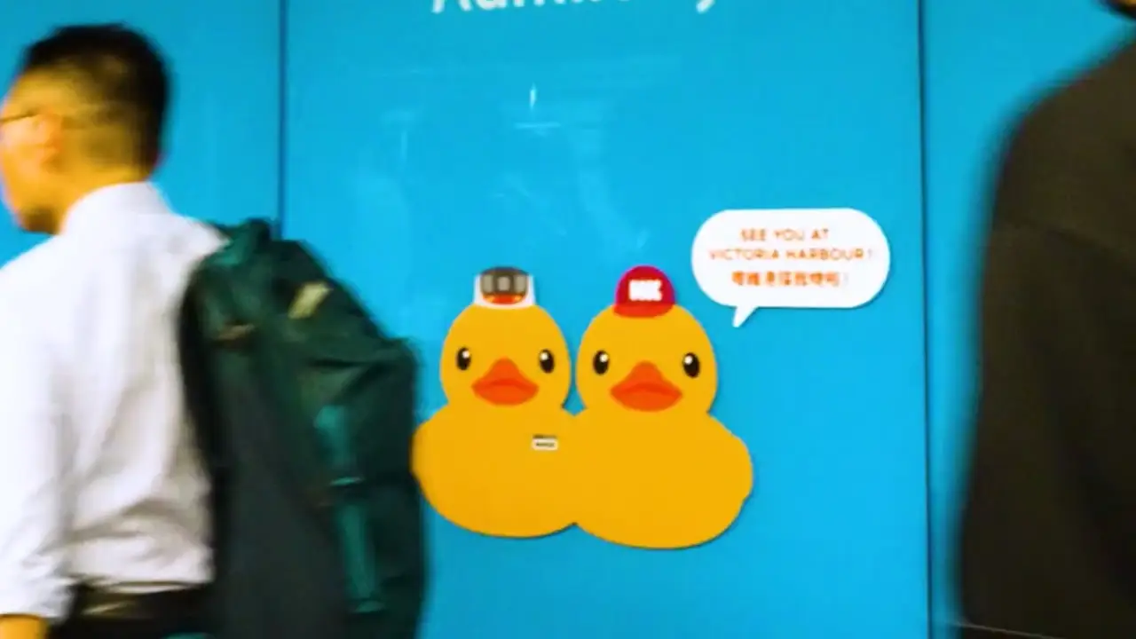 MTR — 《橡皮鴨二重暢》主題車站